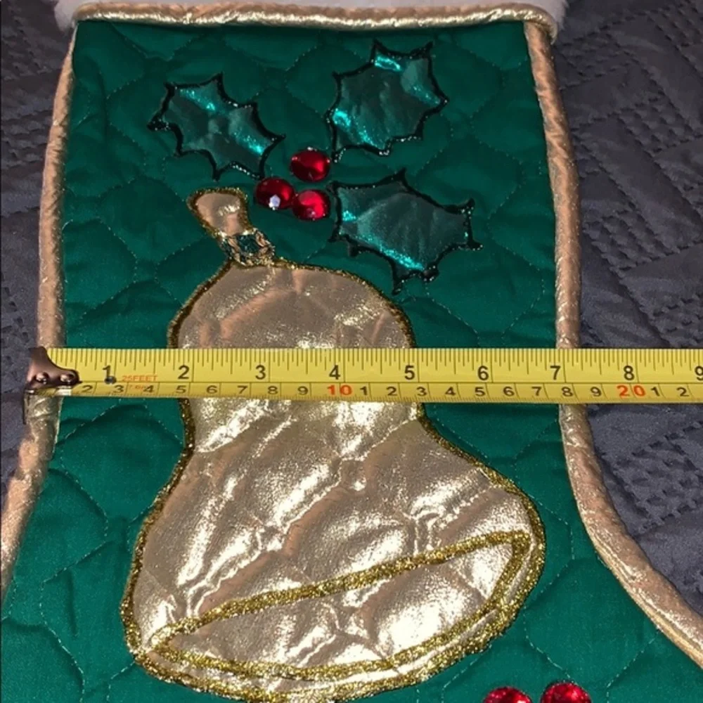 Estate Sale Christmas Stocking Pre Owned